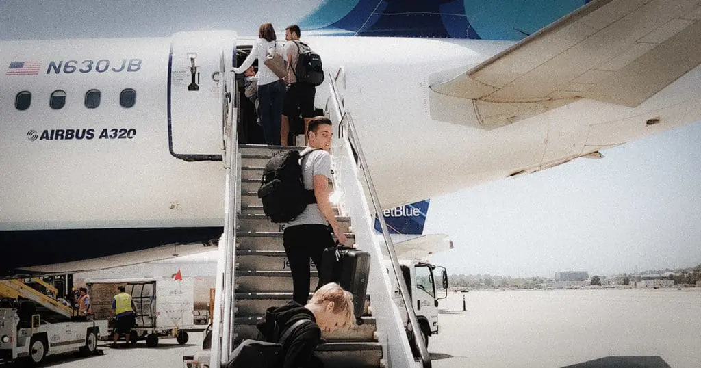 airplane stairs