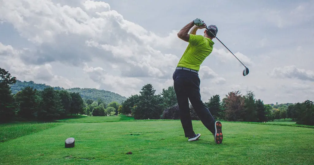 golfer swing